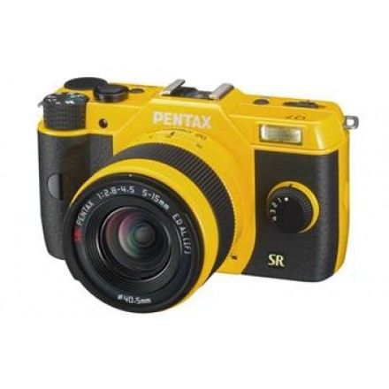 Цифр. фотокамера Pentax Q7+объектив 5-15 mm F2.8-4.5 Yellow