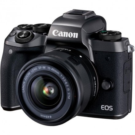 Цифр. фотокамера Canon EOS M5 + 15-45 IS STM Kit Black
