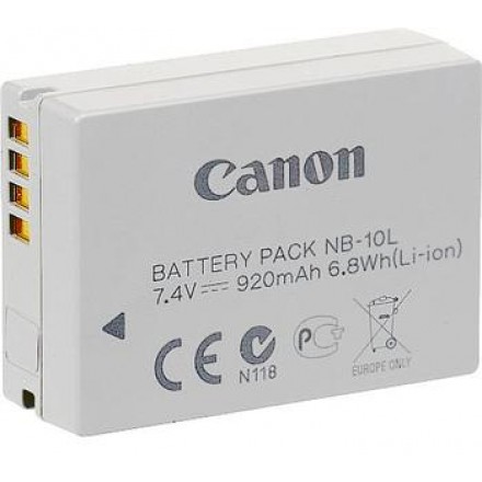 Аккумулятор Canon NB-10L фотокамер