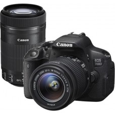 Цифр. фотокамера зеркальная Canon EOS 700D + объектив 18-55 STM + объектив 55-250mm STM