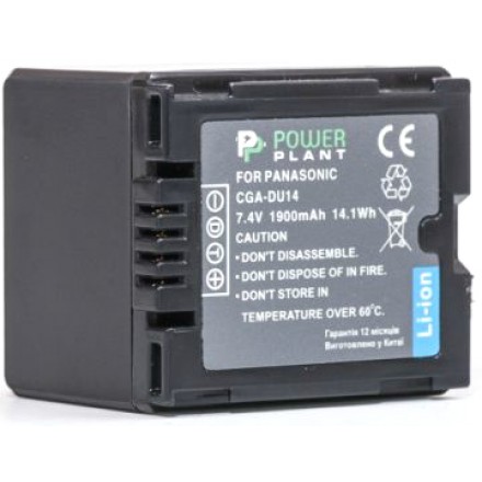 Aккумулятор PowerPlant Panasonic CGA-DU14