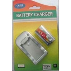 Аккумулятор c зарядным устройством PowerPlant Olympus LI-O1B, CRV3