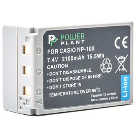 Aккумулятор PowerPlant Casio NP-100