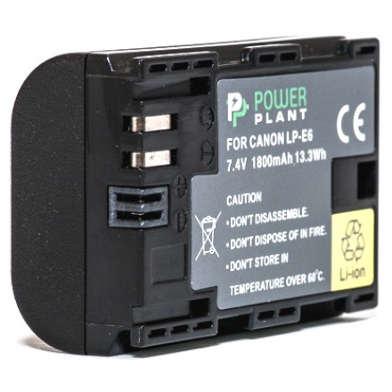 Aккумулятор PowerPlant Canon LP-E6 Chip Aккумулятор PowerPlant Canon LP-E6 Chip