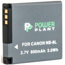 Aккумулятор PowerPlant Canon NB-8L