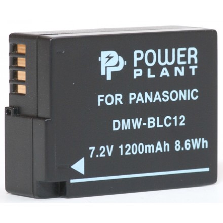 Aккумулятор PowerPlant Panasonic DMW-BLC12, DMW-GH2