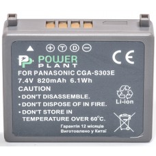 Aккумулятор PowerPlant Panasonic VW-VBE10, CGA-S303