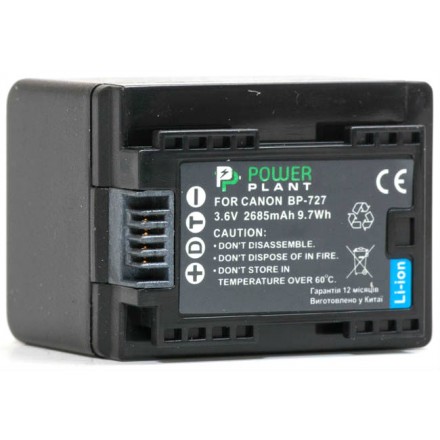 Aккумулятор PowerPlant Canon BP-727 chip Aккумулятор PowerPlant Canon BP-727 chip