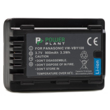 Aккумулятор PowerPlant Panasonic VW-VBY100