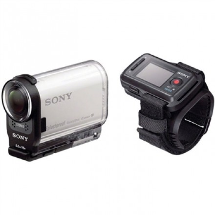 Цифр. видеокамера экстрим Sony HDR-AS200V с пультом д/у RM-LVR2