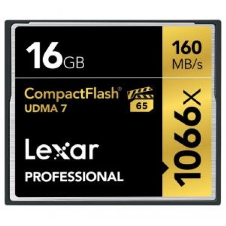 Карта памяти Lexar CF 16GB 1066X Professional