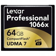 Карта памяти Lexar CF 64GB 1066X Professional