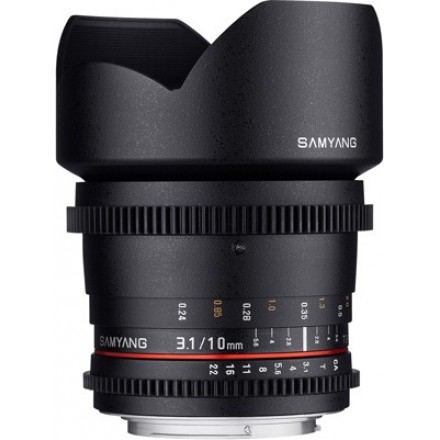Объектив Samyang 10mm T3.1 ED AS NCS CS VDSLR Canon EF