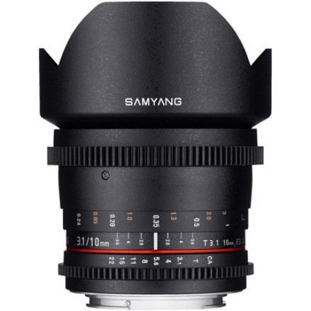 Объектив Samyang 10mm T3.1 ED AS NCS CS VDSLR Nikon F