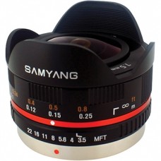 Объектив Samyang 7.5mm f/3.5 UMC Fish-eye Micro 4/3