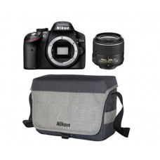 Цифр. фотокамера зеркальная Nikon D3200 kit 18-55VRII + SLR Shoulder Bag