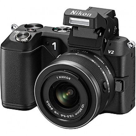 Цифр. Фотокамера Nikon 1 V2 BK Kit + 10-30mm VR