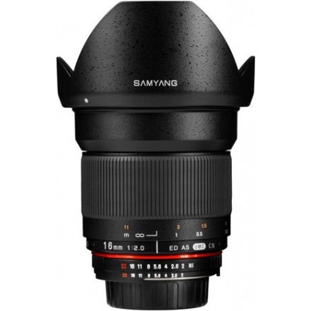 Объектив Samyang 16mm F2.0 ED AS UMC CS AE Nikon F