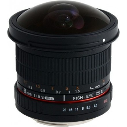 Объектив Samyang 8mm f/3.5 AS IF UMC Fish-eye CS II AE Nikon F