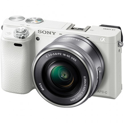 Цифр. фотокамера Sony Alpha 6000 kit 16-50mm White