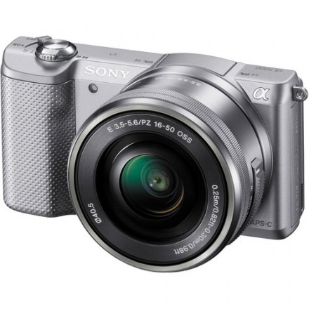 Цифр. фотокамера Sony Alpha 5000 kit 16-50 Silver
