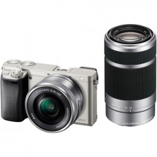 Цифр. фотокамера Sony Alpha 6000 + объектив 16-50 + 55-210mm kit Silver