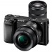 Цифр. фотокамера Sony Alpha 6000 + объектив 16-50 + 55-210mm kit Black